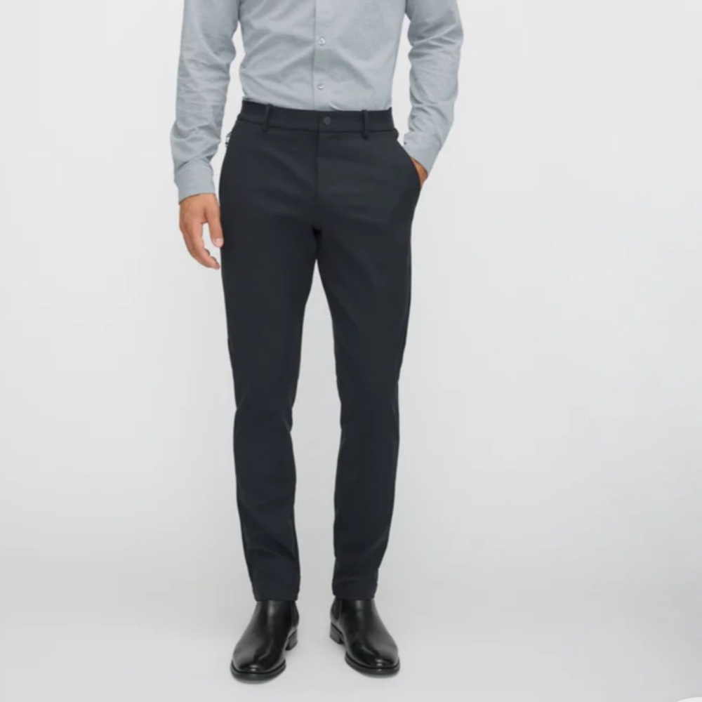 NEW Kit and Ace 30 x 32” Black 5 pocket slim stretch twill pants comfortable